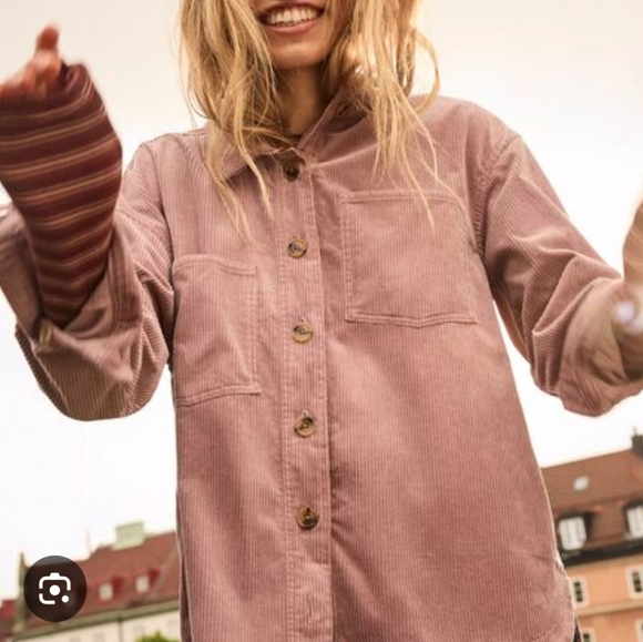Madewell - Corduroy Kentwood Oversized Shirt Jacket - XS - Picture 4 of 13